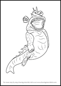 How to Draw Siren from Ice Age