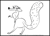 How to Draw Female Siren from Ice Age