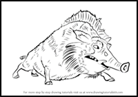 How to Draw Dobson from Ice Age