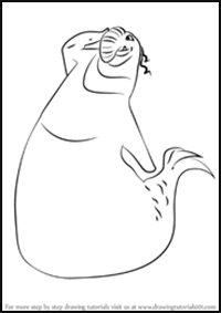 How to Draw Flynn from Ice Age