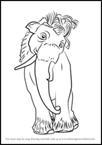 How to Draw Ethan from Ice Age