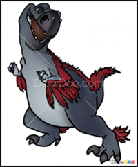 How to Draw Gertie, Ice Age