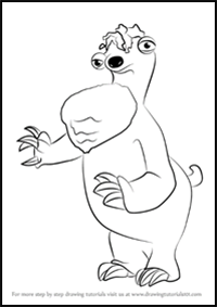 How to Draw Jennifer from Ice Age