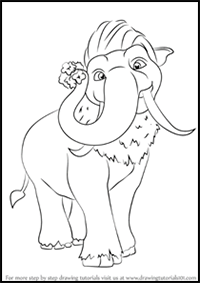 How to Draw Peaches from Ice Age