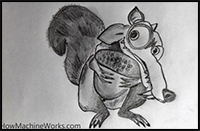 How to Draw Scrat