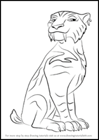 How to Draw Shira from Ice Age