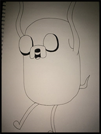 Adventure Time - How to Draw Jake the Dog