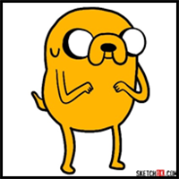 How to Draw Jake the Dog