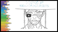 How to Draw Jinu from K-Pop Demon Hunters - Step by Step
