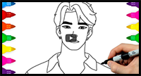 How to Draw Jinu from Kpop Demon Hunters
