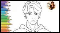 How to Draw Jinu from K-Pop Demon Hunters - Step by Step