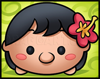 How to Draw Tsum Tsum Lilo