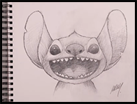 How to Draw Stitch | Lilo and Stitch