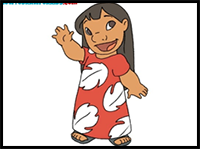 How to Draw Lilo