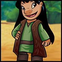 How to Draw Hiccup Lilo