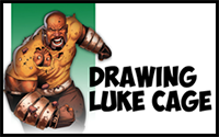 How to Draw Luke Cage from Marvel and Netflix's Luke Cage Series in Comics Style - Step by Step Drawing Tutorial