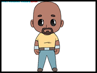 How to Draw Luke Cage