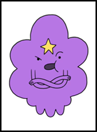 How to Draw LSP - Adventure Time Drawing Tutorial