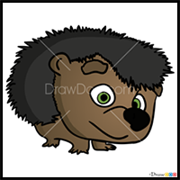 How to Draw Hedgehog, Masha and The Bear