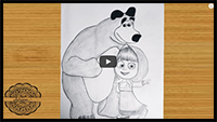 How to Draw Masha and the Bear