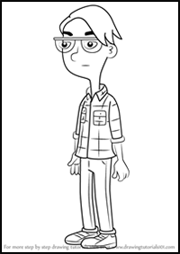 How to Draw Bradley Nicholson from Milo Murphy's Law