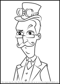 How to Draw Balthazar Cavendish from Milo Murphy's Law