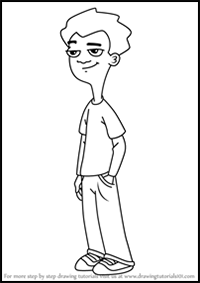 How to Draw Zack Underwood from Milo Murphy's Law