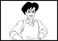 How to Draw Tatsuo Kusakabe from My Neighbor Totoro