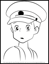 How to Draw Kanta Okagi from My Neighbor Totoro