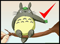 How to Draw Totoro