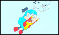 How to Draw Hilda and Twig from Hilda Series
