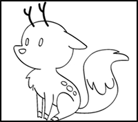 Drawing Twig from Hilda the Series | Speed Drawing