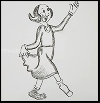 How to Draw Olive Oyl