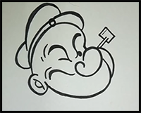 How to Draw Popeye