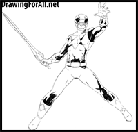 How to Draw Power Ranger