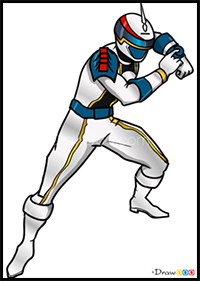 How to Draw Power Rangers