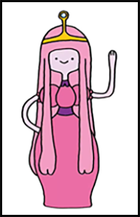 How to Draw Princess Bubblegum | Adventure Time