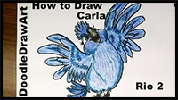 Drawing: How to Draw Carla from Rio 2