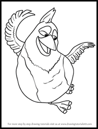 How to Draw Pedro from Rio