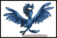 How to Draw Tiago from Rio 2