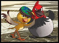 How to Draw Pedro and Nico