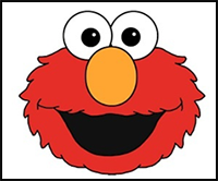 How to Draw Elmo