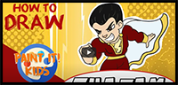How to Draw Shazam