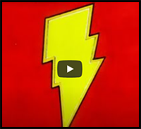 How to Draw Shazam Logo