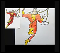 How to Draw Shazam