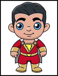 How to Draw Shazam | Step-by-Step Tutorial