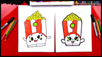 How to Draw Poppy Corn Shopkins