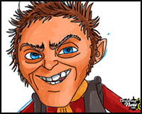 How to Draw Rumpelstiltskin from Shrek Forever After