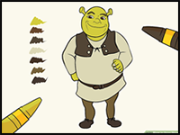 How to Draw Shrek