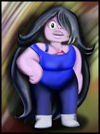How to Draw Amethyst from Steven Universe